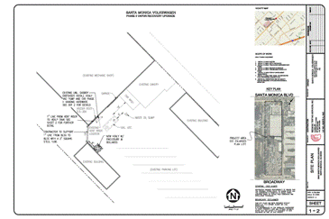 Site Plan EVR drawings & permitting 